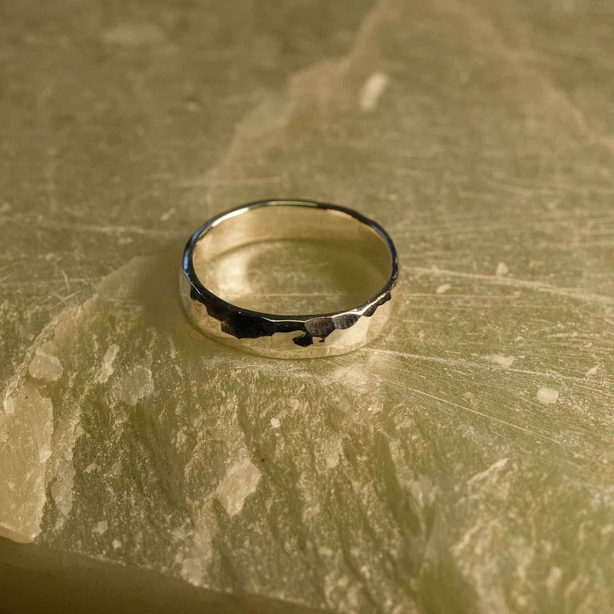 Clean & Simple No. 2 minimalistischer Silberring 935er Silber handgefertigt Münster