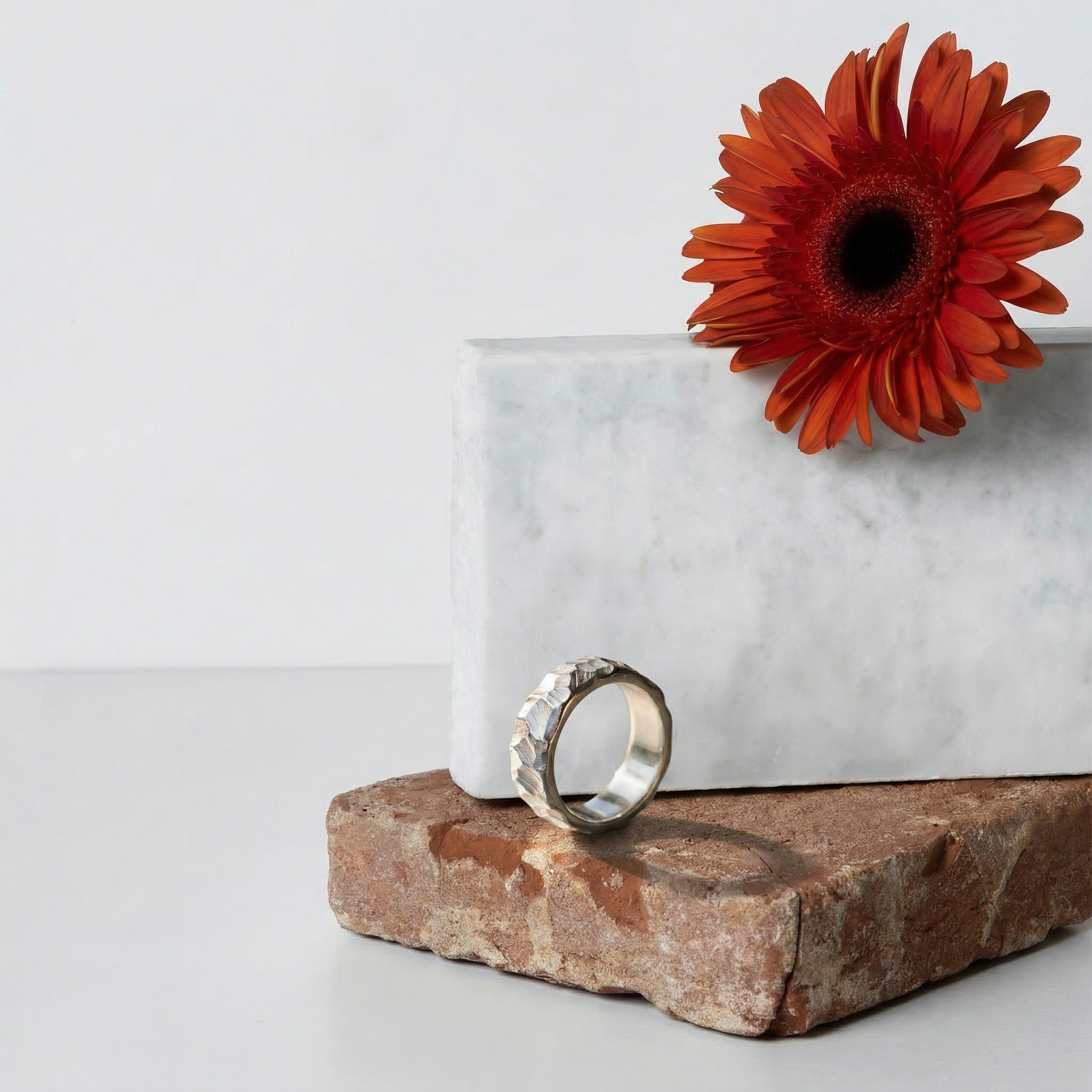 Original No. 1 – Handgegossener Silberring